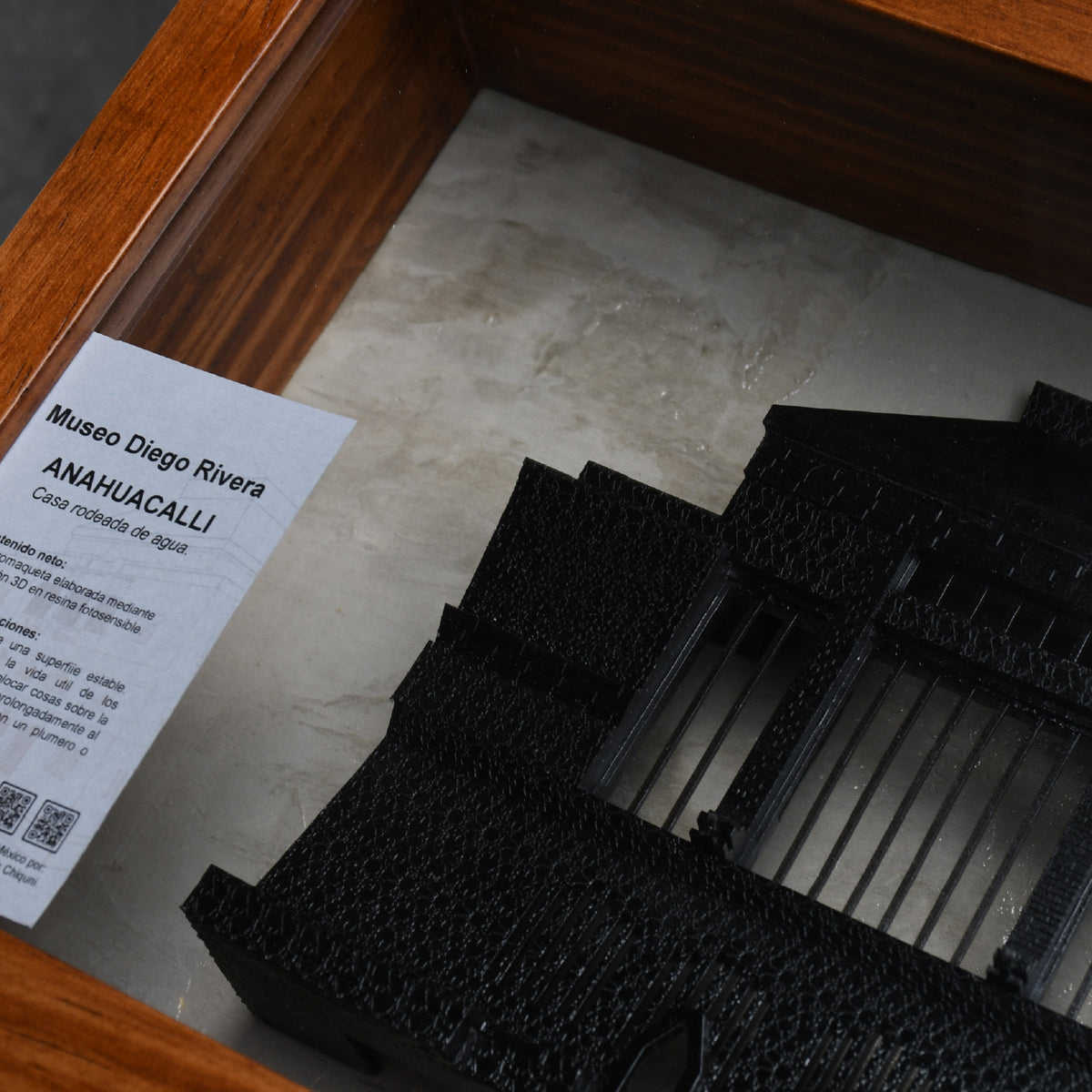 Micromaqueta Anahuacalli fachada