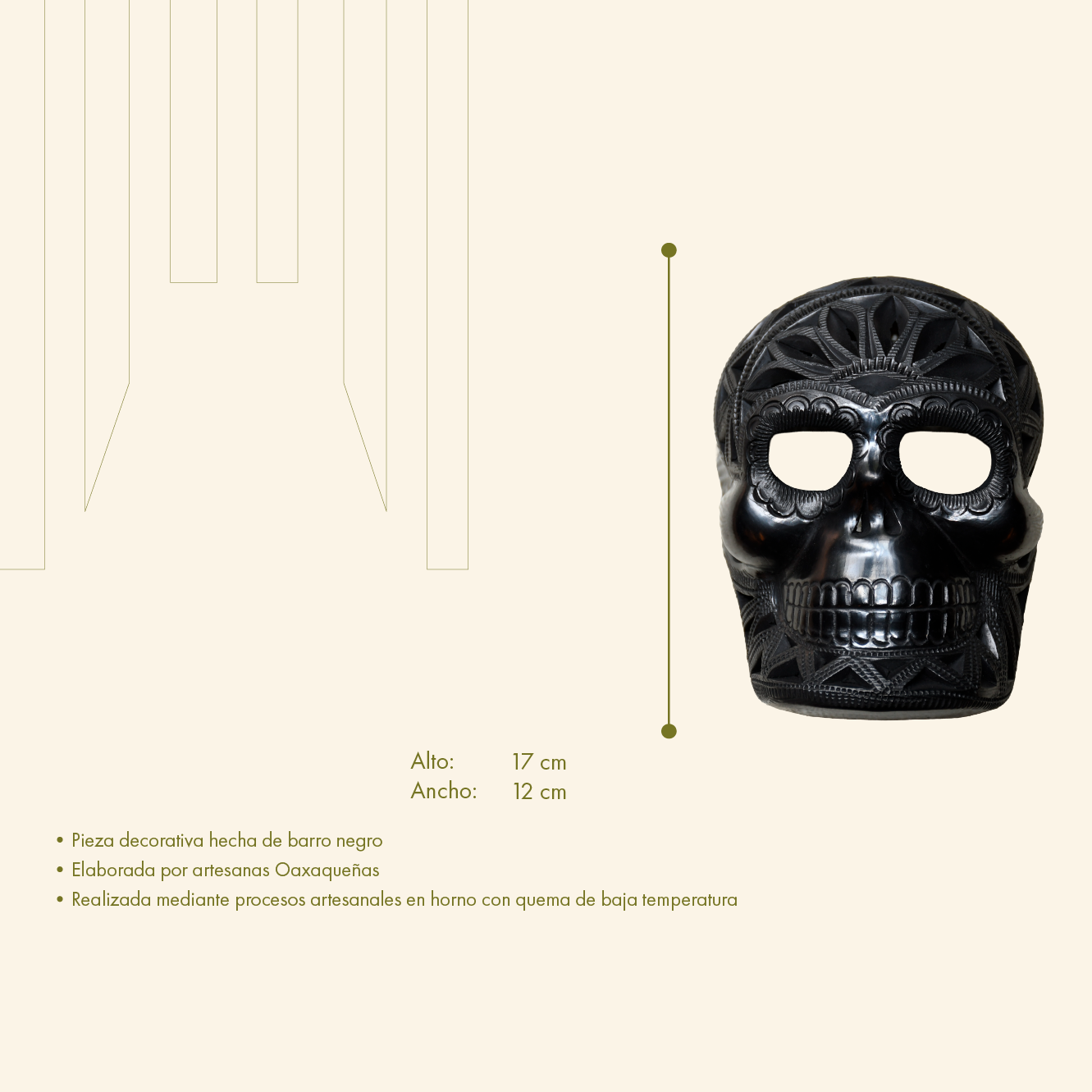 Calavera de pared