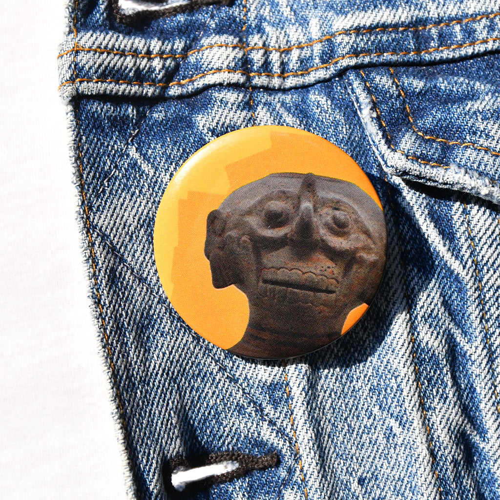 Botón figura prehispánica