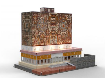 Rompecabezas 3D Biblioteca Central