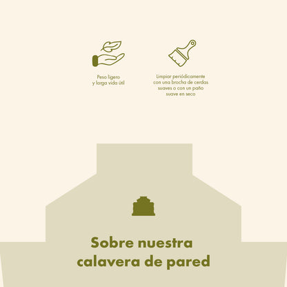 Calavera de pared