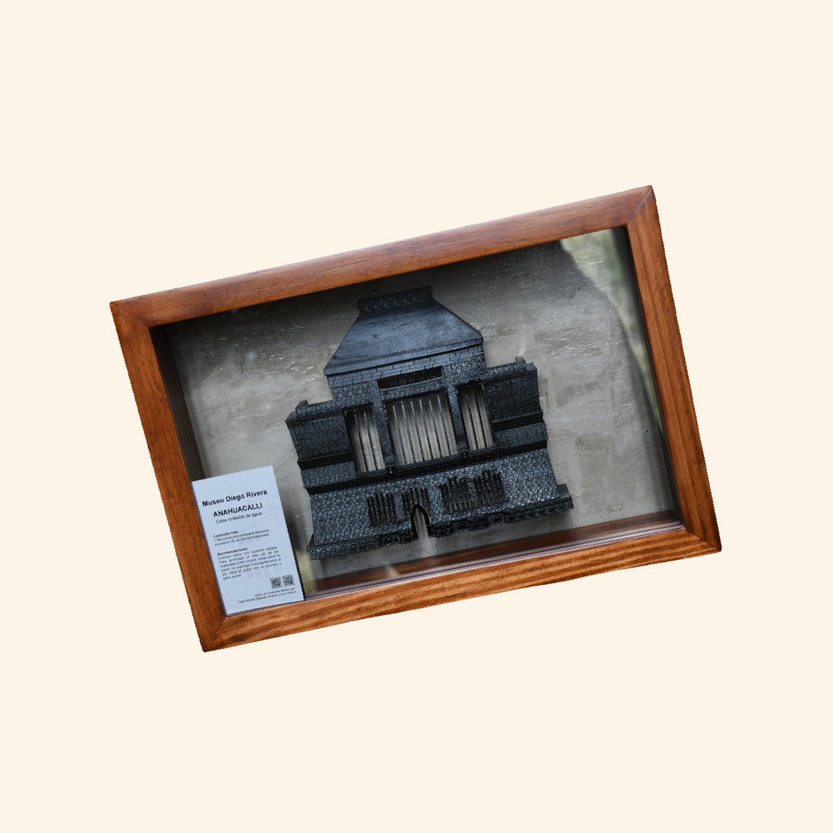 Micromaqueta Anahuacalli fachada