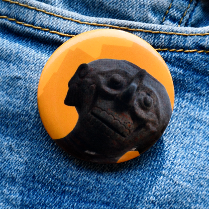 Botón figura prehispánica