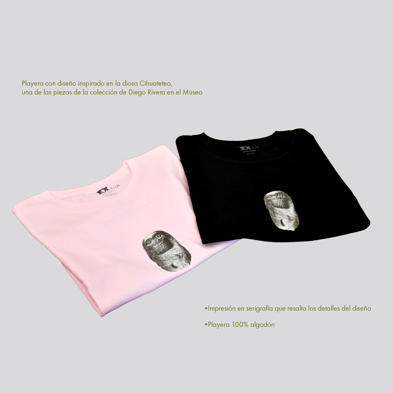 Playera Cihuateteo Rosa