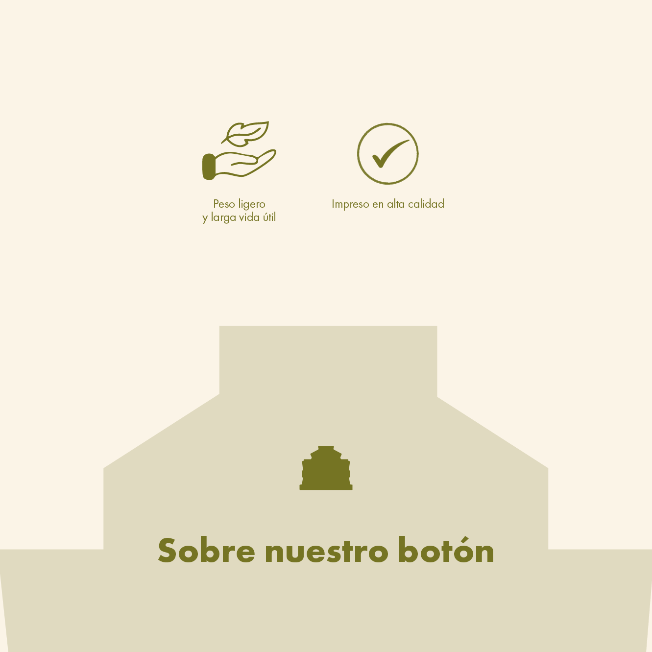 Botón figura prehispánica